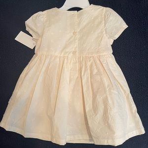 Carter’s white dress. 18 mths